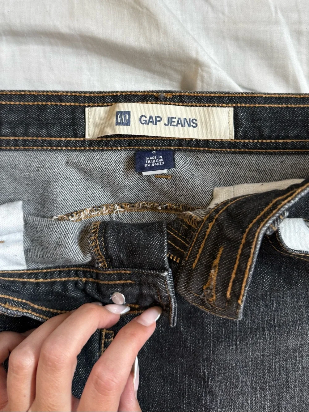 Black Denim Mini Skirt - Casual Cutoff Hem